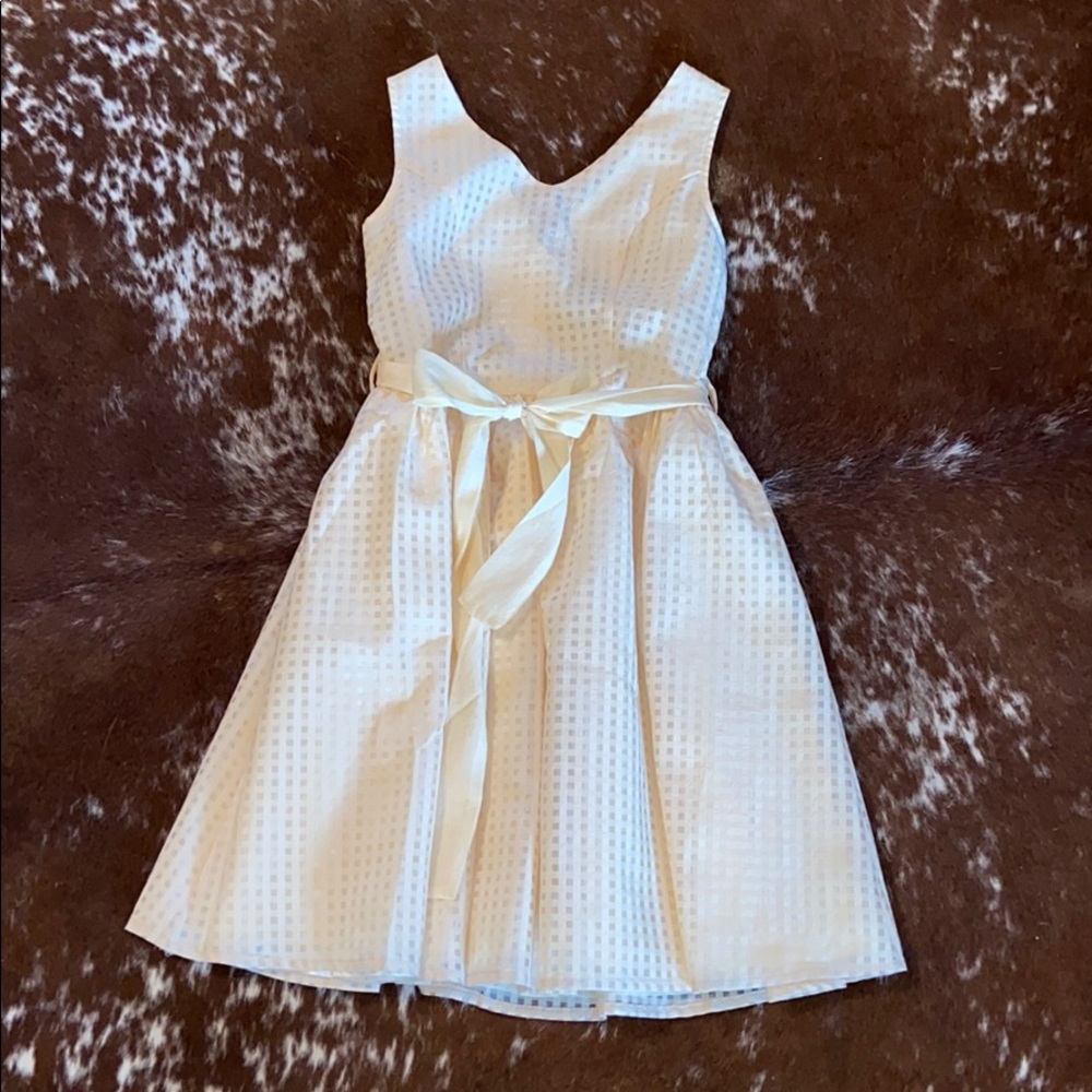 Cream dress
